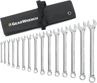 Picture of 15 Pc. SAE Combination Wrench Set