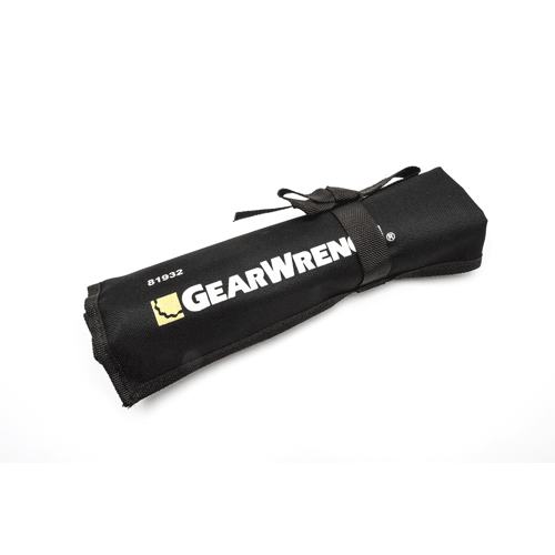 Picture of 9 Pc. 12 Pt. Long Pattern Combination Metric Wrench Set with Tool Roll