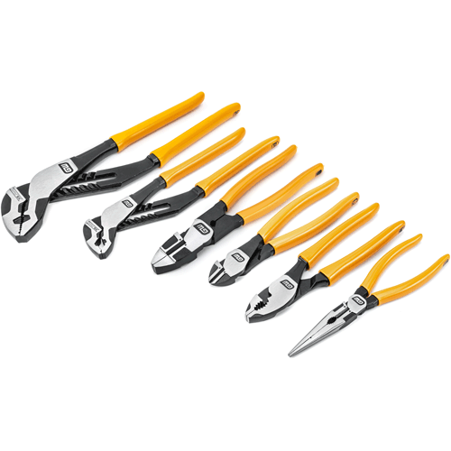 Picture of 6 Piece PITBULL Dipped Handle Mixed Plier Set