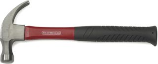 Picture of 16 oz Curved Claw Hammer with Fiberglass Handle
