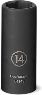 Picture of 1/4" Drive 6 Pt. Deep Impact Socket - 15mm