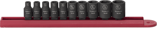 Picture of 10 Pc. 1/4" Drive 6 Pt. SAE Impact Socket Set