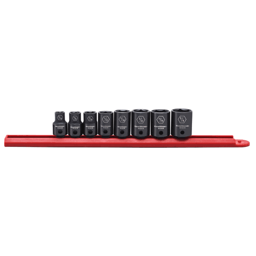 Picture of 8 Pc. 3/8" Drive 6 Pt. SAE Impact Socket Set