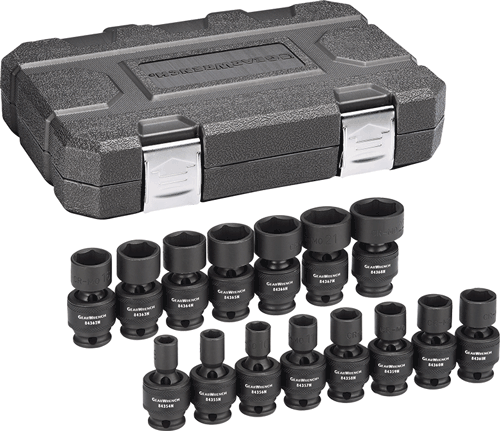 Picture of 15 Pc. Metric Universal Impact Socket Set, 3/8" Drive