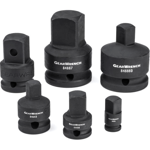 Picture of 6 Piece 1/4”, 3/8”, 1/2”, 3/4” Drive Impact Adapter Set
