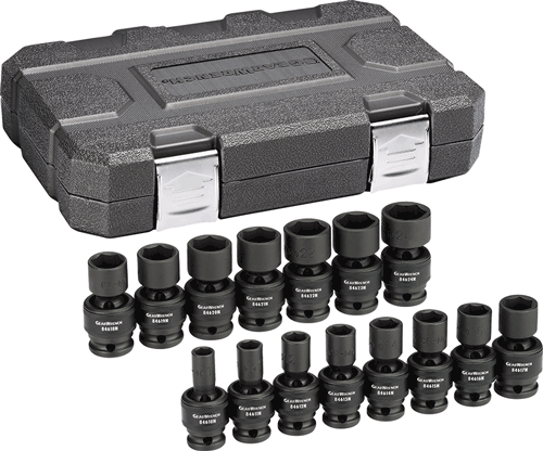 Picture of 15 Pc. Universal Metric Impact Socket Set, 1/2" Drive