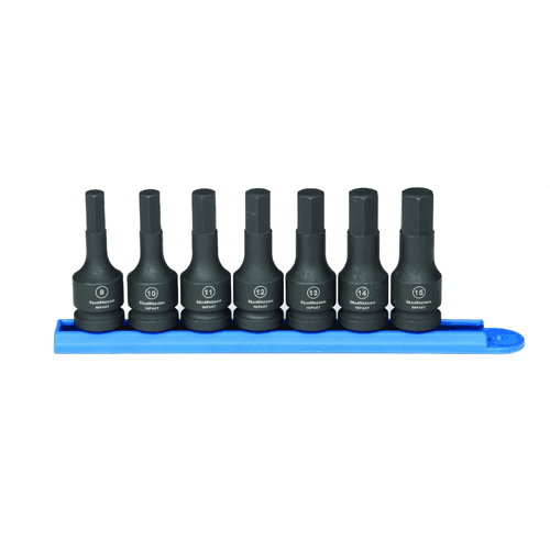 Picture of 7 Pc. 1/2" Drive Metric Impact Hex Bit Socket Set