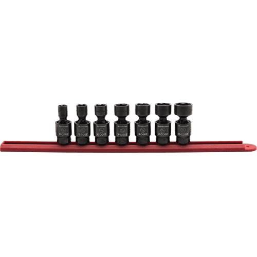 Picture of 7 Pc. 3/8" Dr. 6 Pt. SAE Pinless Universal Impact Socket Set
