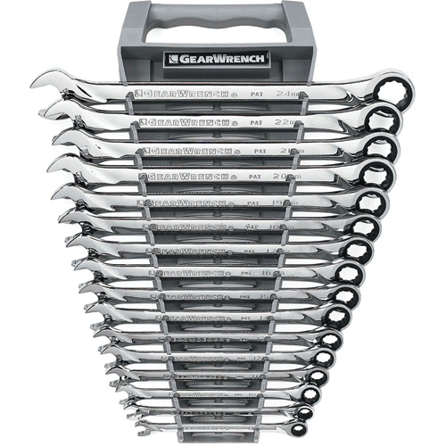 Picture of 16 Pc. XL Ratcheting Combination Wrench Set - Metric