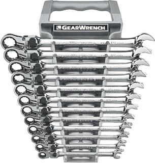 Picture of 12 Pc. Metric Extra Long Locking Flex