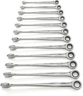 Picture of 12 Pc. Set - Metric X-Beam Combination Ratcheting Wrench
