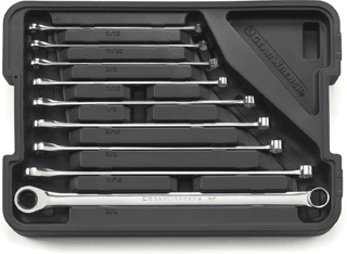 Picture of 9 Pc. Set - SAE XL GearBox Ratcheting Wrench