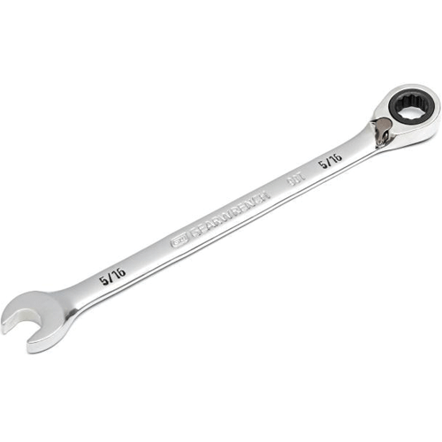 Picture of 5/16” 90-Tooth 12 Point Reversible Ratcheting Wrench