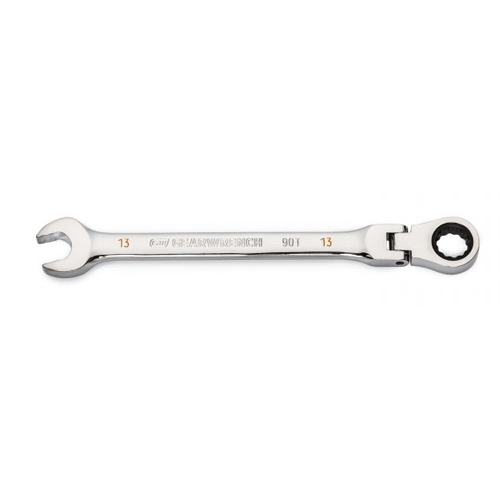 Picture of 13mm 90-Tooth 12 Point Flex Head Ratcheting Combination Wrench