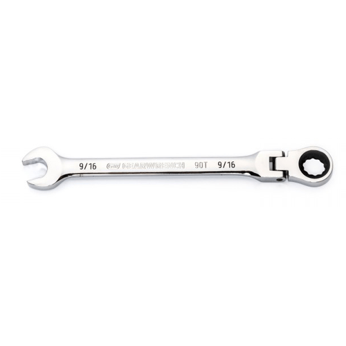 Picture of 9/16" 90-Tooth 12 Point Flex Head Ratcheting Combination Wrench