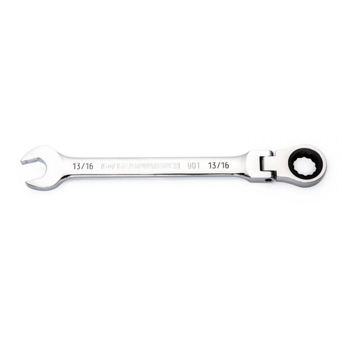 Picture of 13/16" 90-Tooth 12 Point Flex Head Ratcheting Combination Wrench