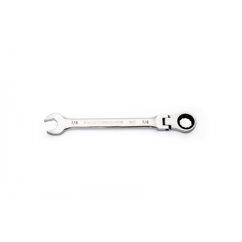 Picture of 7/8" 90-Tooth 12 Point Flex Head Ratcheting Combination Wrench