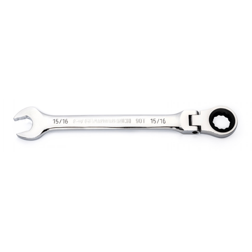 Picture of 15/16" 90-Tooth 12 Point Flex Head Ratcheting Combination Wrench