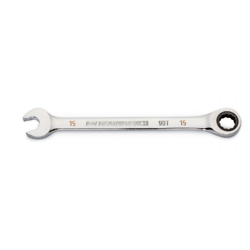 Picture of 15mm 90-Tooth 12 Point Ratcheting Combination Wrench