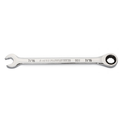Picture of 7/16" 90-Tooth 12 Point Ratcheting Combination Wrench