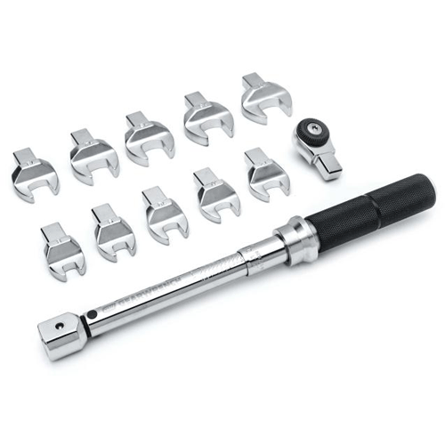 Picture of 12 Pc. 1/4" Drive Metric Open End Interchangeable Torque Wrench Set