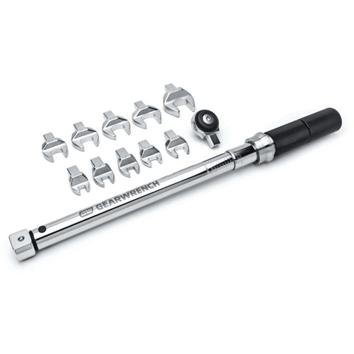 Picture of 12 Pc. 3/8" Drive SAE Open End Interchangeable Torque Wrench Set