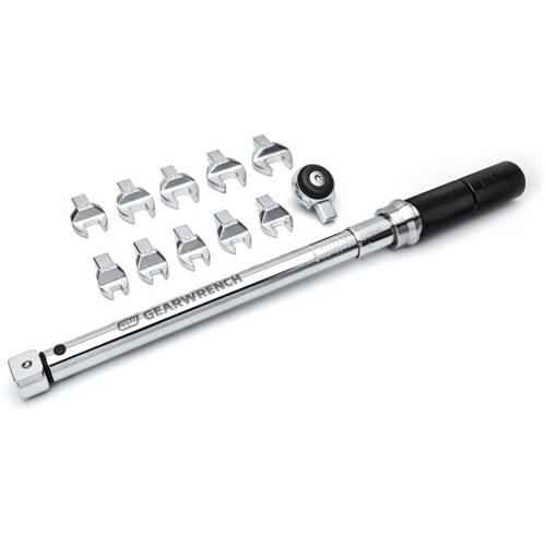 Picture of 12 Pc. 3/8" Drive Metric Open End Interchangeable Torque Wrench Set