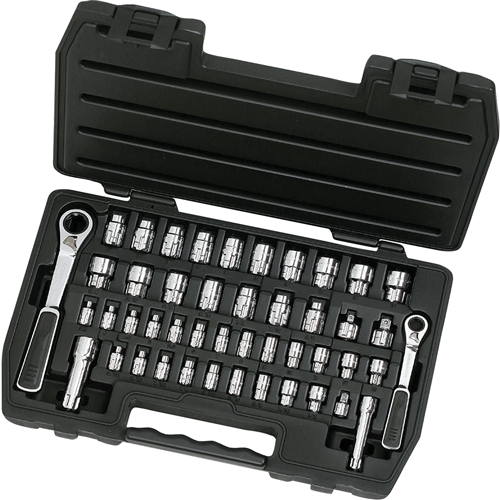 Picture of 46 Pc. 1/4" & 3/8" Drive Pass-Thru™ 6 Point SAE/Metric Tool Set