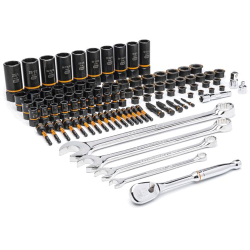 Picture of 97 Piece 1/4”, 3/8”, 1/2” Drive Bolt Biter™ Mechanics Tool Set in Foam Storage Tray