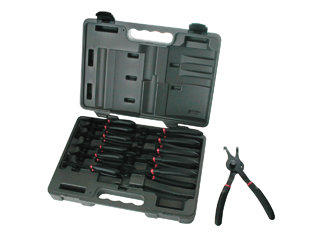 Picture of 12 Pc. Fixed Tip Combination Snap Ring Pliers Set