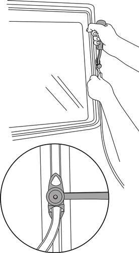 Picture of Offset Windshield Locking    Strip Tool