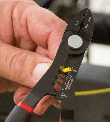 Picture of Compact Multi-Function Wire Stripper, 8–14 Gauge