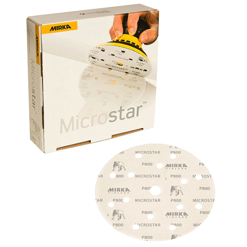 Picture of Mircostar 6" 15-Hole Film-Backed Vacuum Grip Disc, 1000G