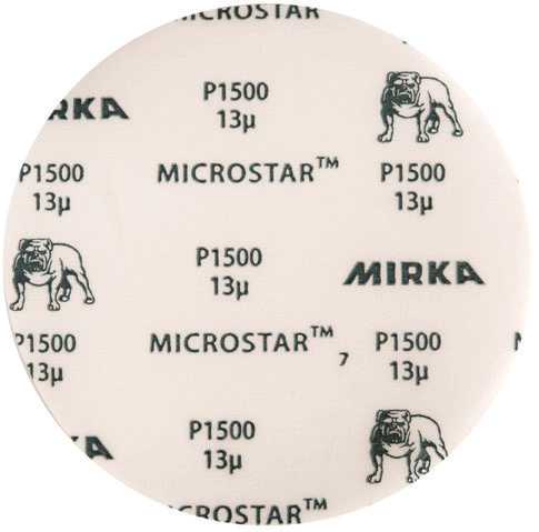 Picture of Microstar™ Film-Backed 6" Grip Disk - 1200 Grit