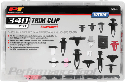 Picture of 340 Pc. Toyota Trim Clip Assortment