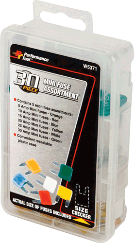 Picture of 30 Pc. Mini Fuse Assortment