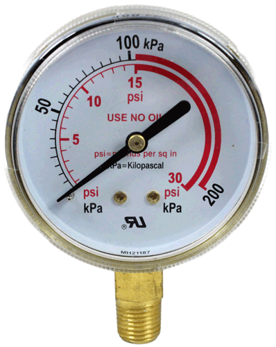 Picture of ACETYLENE GAUGE ONLY - 2