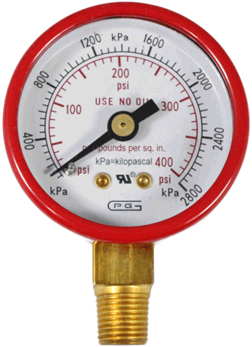Picture of ACETYLENE GAUGE ONLY - 1