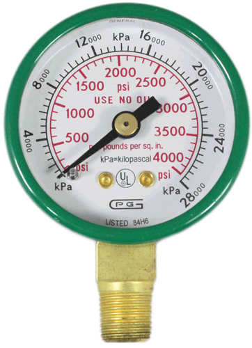 Picture of ACETYLENE GAUGE ONLY - 1