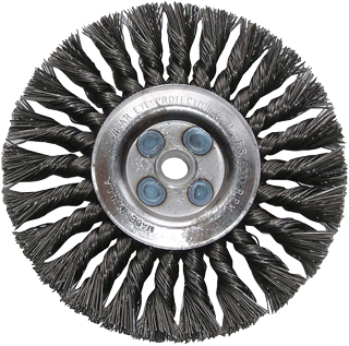 Picture of 6" Full Cable Wire Wheel Brush