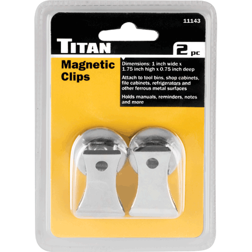 Picture of 2 Pc. Chrome Magnetic Clips