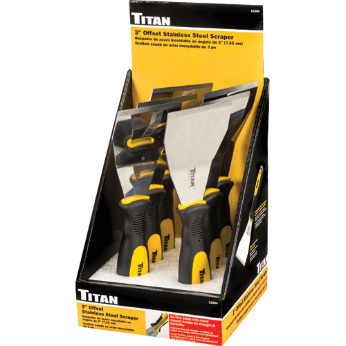 Picture of 3" Offset Stainless Steel Scraper