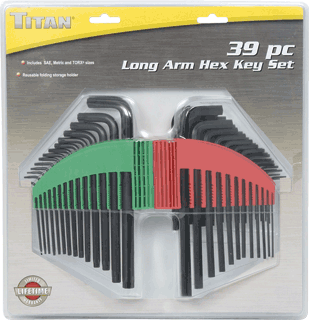 Picture of 39 Pc. Long Arm Hex Key Set
