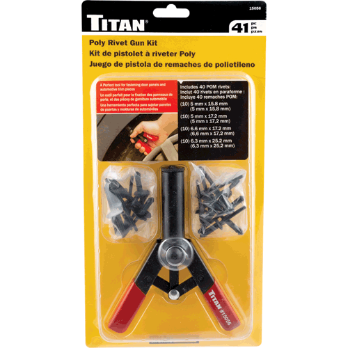 Picture of 41 Pc. Poly Rivet Gun Kit