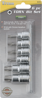 Picture of 6 Pc. Torx® Bit Socket Set