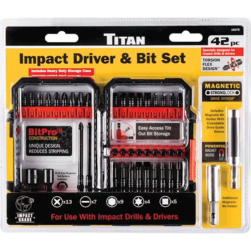 Picture of 42 Pc. Impact Driver & Bit Set