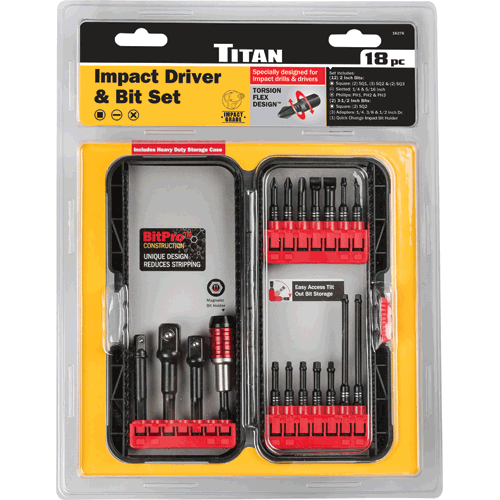 Picture of 18 Pc. Impact Driver & Bit Set