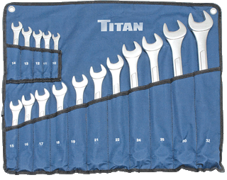 Picture of 16 Pc. Metric Wrench Set