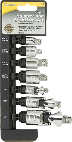 Picture of 7 Pc. Adapter & U-Joint Set
