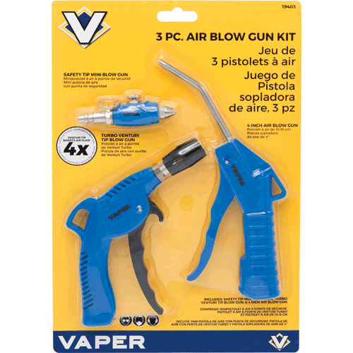 Picture of 3 Pc. Air Blow Gun Kit